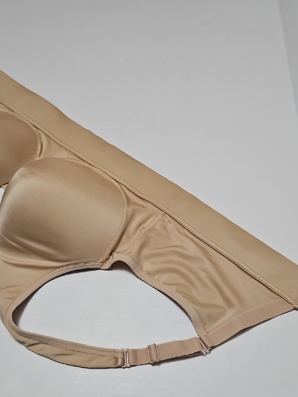 Jockey Nude Beige Full-Coverage Seamless Padded Wireless Bra Size XL - Picture 7 of 8